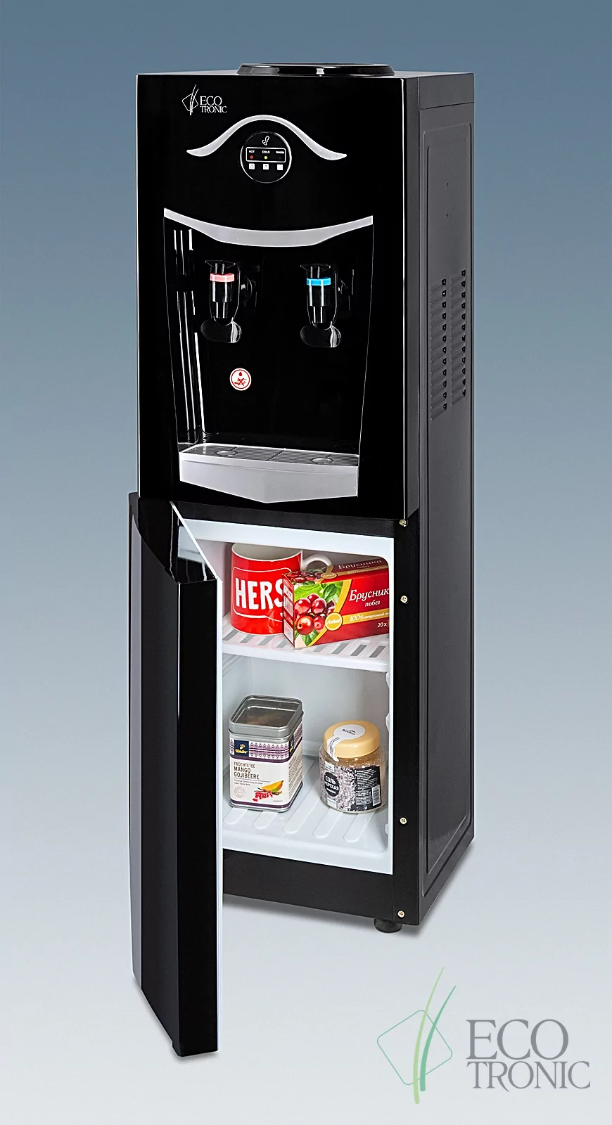 Кулер Ecotronic K21-LCE black-silver