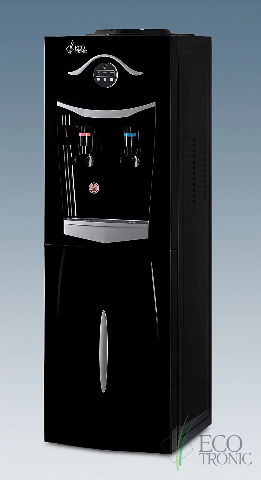 Кулер Ecotronic K21-LF black-silver с холодильником